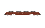 Jouef HJ6308 HO Gauge SNCF Res Stake Wagon w/Y25 Bogie Load V