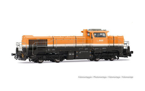 Rivarossi HR2988S HO Gauge BASF DE18 Diesel Locomotive Orange/Grey VI (DCC-Sound)