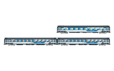 Rivarossi HR4407 HO Gauge FS Intercity Gran Confort/Z1 Coach Set (3) VI