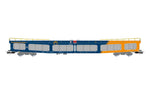 Rivarossi HR4420 HO Gauge ZSSK DDm916 Car Transporter Blue/Orange VI