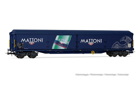 Rivarossi HR6651 HO Gauge CH-AHD Mattoni Habils-vy Sliding Wall Wagon VI