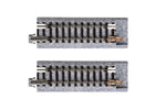 Kato 20-045 N Gauge Unitrack (S62J) Straight Conversion Track 62mm 2pcs