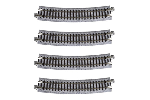 Kato 20-160 N Gauge Unitrack (R481-15) Curved Track 15 Degree 4pcs