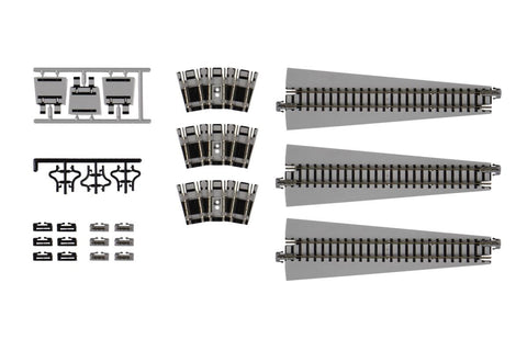 Kato 20-285 N Gauge Unitrack Turntable Straight Track Extension Set