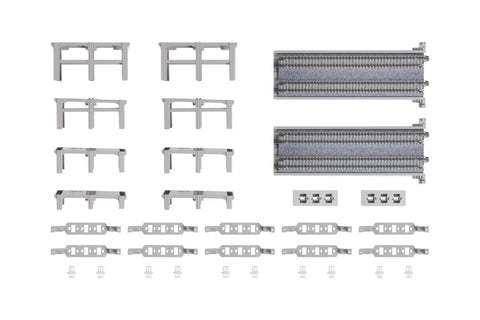 Kato 23-048 N Gauge Unitrack Double Track Standard Incline Pier Set