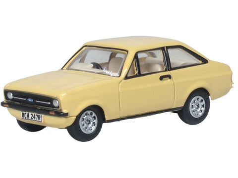 Oxford Diecast 76ESC005 1:76/OO Gauge Ford Escort Mk2 Sahara Beige