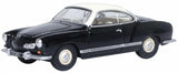 Oxford Diecast 76KG002 1:76/OO Gauge Volkswagen Karmann Ghia Black/Lotus White