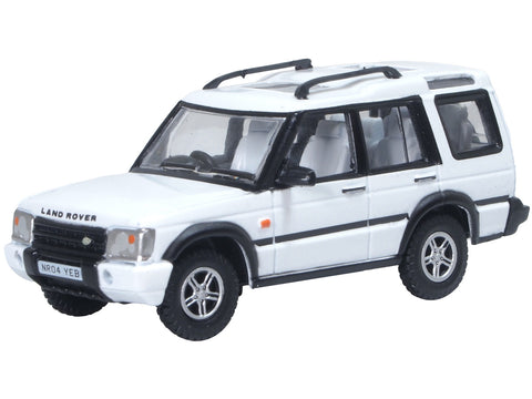 Oxford Diecast 76LRD2004 1:76/OO Gauge Land Rover Discovery 2 Chawton White