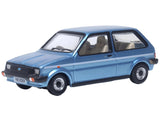 Oxford Diecast 76MET002 1:76/OO Gauge Austin Mini Metro Denim Blue Metallic