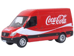 Oxford Diecast 76MSV007CC 1:76/OO Gauge Mercedes Sprinter Van Coca Cola