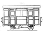 Dundas Models DM29 OO-9 Gauge 4 Wheel Coach 2 Comp Kit