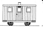 Dundas Models DM45 OO-9 Gauge Quarrymans Coach Kit