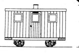 Dundas Models DM45 OO-9 Gauge Quarrymans Coach Kit