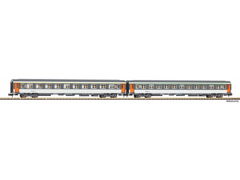 Piko 94505 N Gauge SNCF 1st/2nd Class Corail Coach Set (2) IV