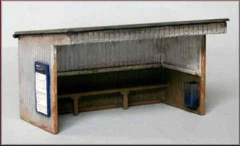 Knightwing PM110 OO Gauge Station Halt/Shelter Kit