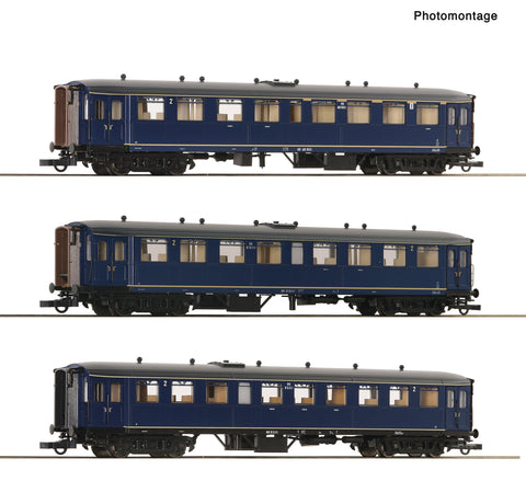 Roco 6200054 HO Gauge NS AB/B Blokkendoos Coach Set (3) III