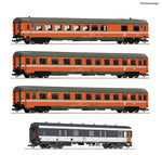 Roco 6200077 HO Gauge OBB Arlberg Express WRmz/Abmz/Dd2s Coach Set (4) IV