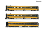 Roco 6200082 HO Gauge CD Regiojet Bmpvz/Bpwmz/Abmz Coach Set (3) VI