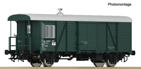 Roco 6200177 HO Gauge ZSSK Cargo Daa-k Freight Train Guards Wagon VI