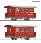 Roco 6240003 HOe Gauge Zillertalbahn 2nd Class Coach Set (2) VI