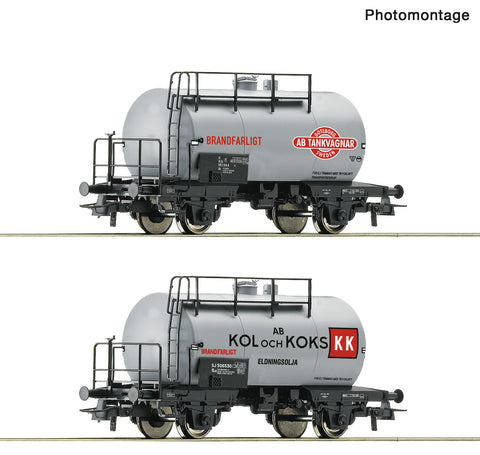 Roco 6600193 HO Gauge SJ Tank Wagon Set (2) IV