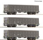 Roco 6600203 HO Gauge SNCF Fas Gondola Set (3) V