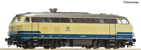 Roco 7300041 HO Gauge DB BR218 445-5 Diesel Locomotive IV