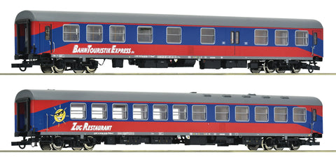 Roco 74027 HO Gauge BTE Bdomsb/WRm Coach Set (2) VI