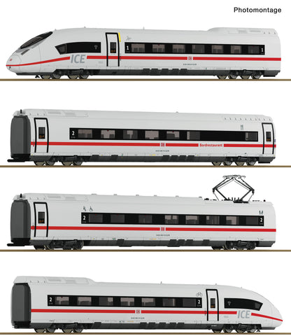 Roco 7710017 HO Gauge DBAG ICE3neo BR408 4 Car EMU VI (DCC-Sound)