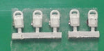 Springside DA4/5 OO Gauge LMS Head & Tail Lamps White (Pk5)