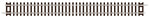 Peco ST-1272 TT:120 Gauge Code 55 Double (236mm) Straight Track (Pack of 4)