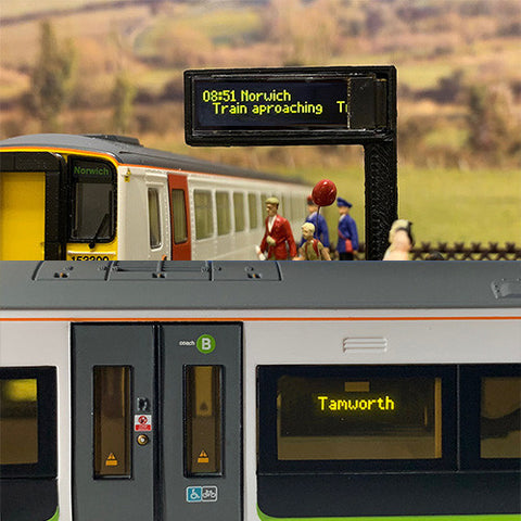 Train-Tech SD1 OO Gauge Smart Screen Single Pack