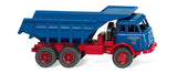 Wiking 067049 HO Gauge Henschel HS 3-180 Tipping Trailer Bruns