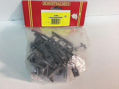 Hornby R658 OO Gauge 7 Inclined Piers Accessory Pack