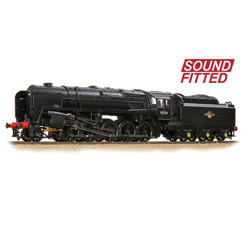 Bachmann 32-861SF OO Gauge BR Standard 9F with BR1G Tender 92134 BR Black (Late Crest)  (SOUND FITTED)