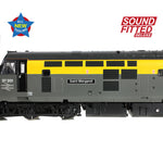 Bachmann 35-308SFX OO Gauge Class 37/0 Centre Headcode 37201 'St. Margaret' BR Eng. Grey & Yellow (SOUND FITTED DELUXE)