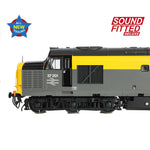 Bachmann 35-308SFX OO Gauge Class 37/0 Centre Headcode 37201 'St. Margaret' BR Eng. Grey & Yellow (SOUND FITTED DELUXE)