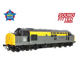 Bachmann 35-308SFX OO Gauge Class 37/0 Centre Headcode 37201 'St. Margaret' BR Eng. Grey & Yellow (SOUND FITTED DELUXE)