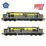 Bachmann 35-308SFX OO Gauge Class 37/0 Centre Headcode 37201 'St. Margaret' BR Eng. Grey & Yellow (SOUND FITTED DELUXE)