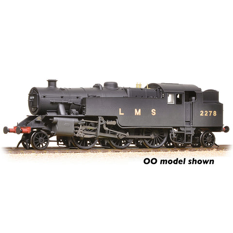 Graham Farish 372-754 N Gauge LMS Fairburn Tank 2278 LMS Black (Revised) [W]