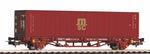 Piko 97154 HO Gauge Hobby FS MSC Container Wagon IV