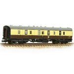 Graham Farish 374-038A N Gauge BR Mk1 BG Brake Gangwayed Coach BR (WR) Chocolate & Cream