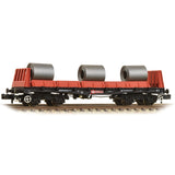 Graham Farish 377-900B N Gauge Railfreight BAA Steel Carrier Wagon