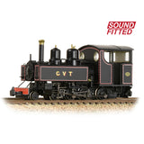 Bachmann 391-029SF OO9 Gauge Baldwin 10-12-D Tank Glyn Valley Tramway Lined Black