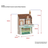 Graham Farish 42-284 N Gauge Scenecraft Low Relief 'Lovett's Lamb and Meats' Butchers