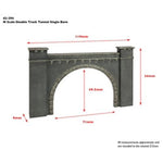 Graham Farish 42-294 N Gauge Scenecraft Double Track Tunnel, Single Bore