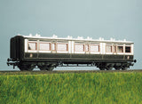 Parkside PC732 OO Gauge LMS (Ex-LNWR) 50ft Arc Roof Corr Composite Coach Kit