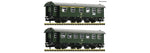 Fleischmann 809911 N Gauge DB B3yg/AB3yg Conversion Coach Set (2) IV