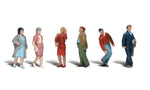 Woodland Scenics A2210 N Gauge People Walking Figures