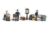 Woodland Scenics A2211 N Gauge Porters/Depot Workers Figures & Accessories